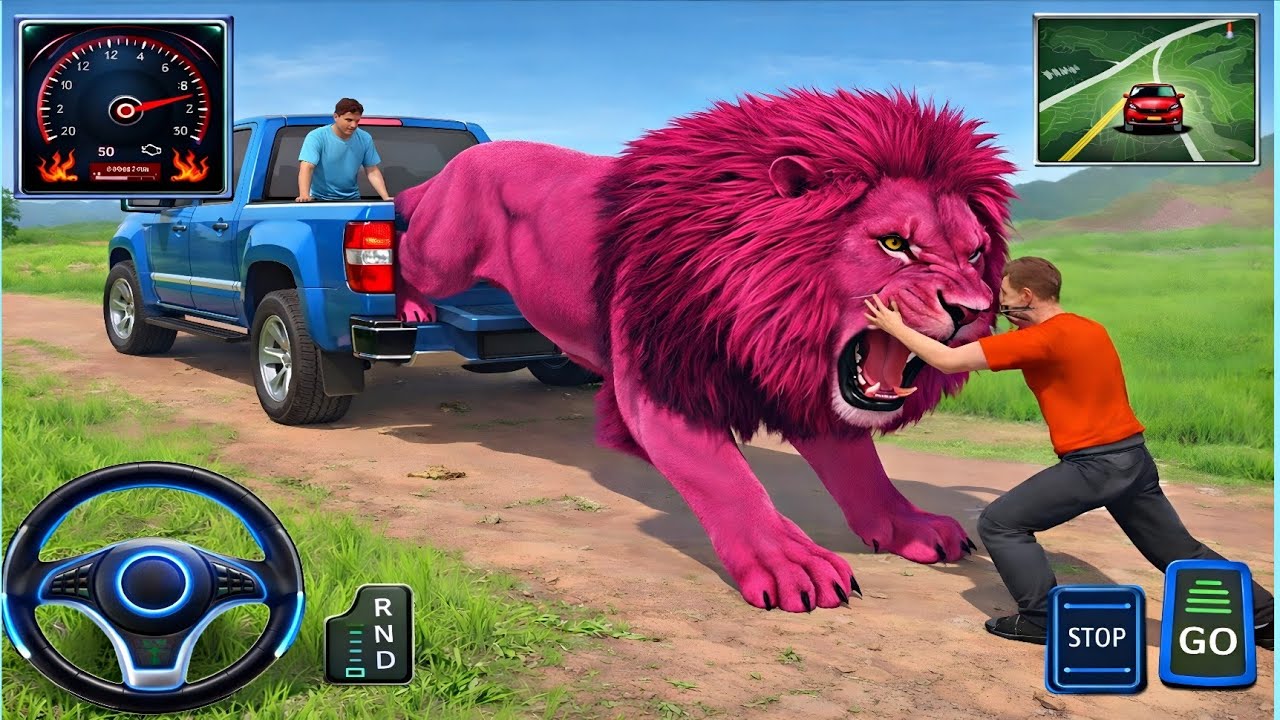 Animal Cargo Truck Driving Game 3D -Animal Transport Cargo Truck 2024 Android Gameplay #1