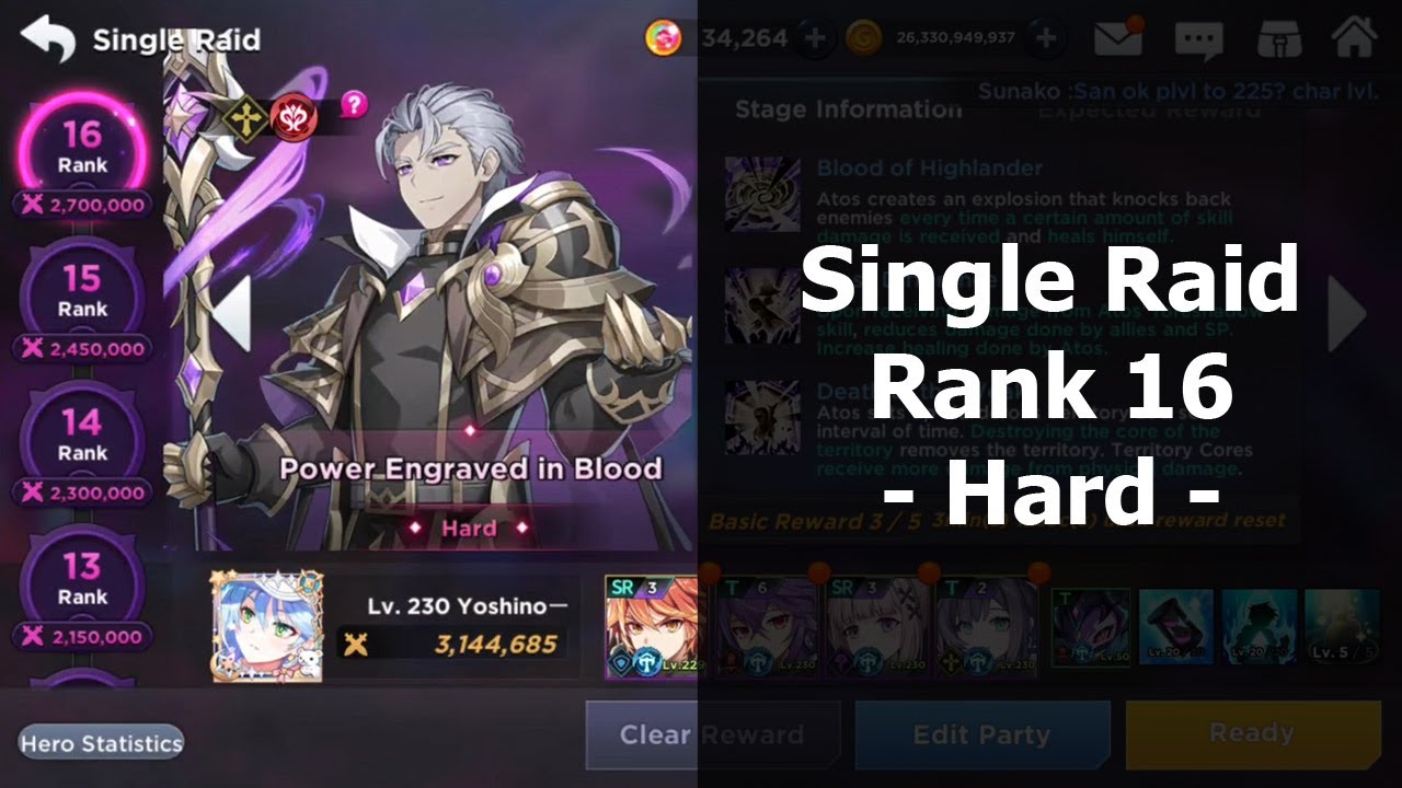 GrandChase - Single Raid 16 (Hard)(Full Auto)