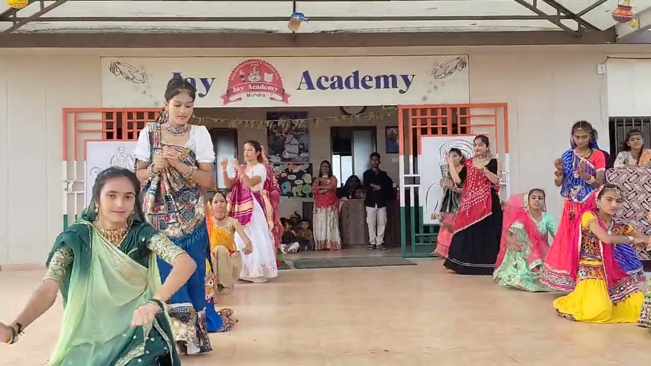 //Jay Academy school 🏫//Janmastami celebration2024// dev Maro dawarka vado//#dance#students#school