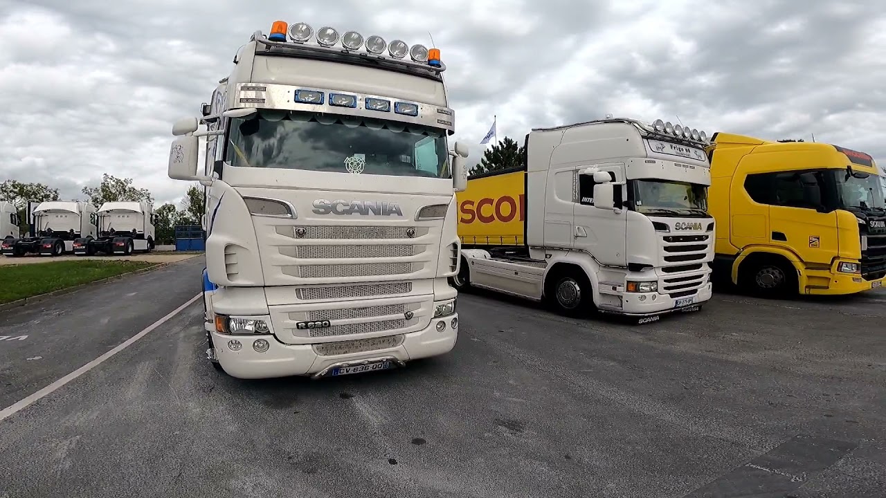 Посетих сервиз на Скания и натоварих от Германия | Denis Kadirow TruckVloger