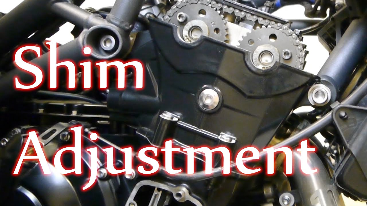 Tiger 800 - Shim adjustment