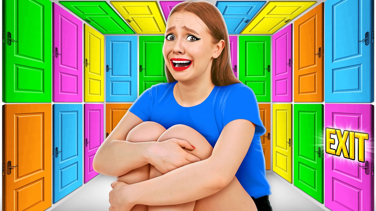 Wyzwanie 100 Tajemniczych Drzwi | Tylko jeden pozwala uciec Multi DO Challenge