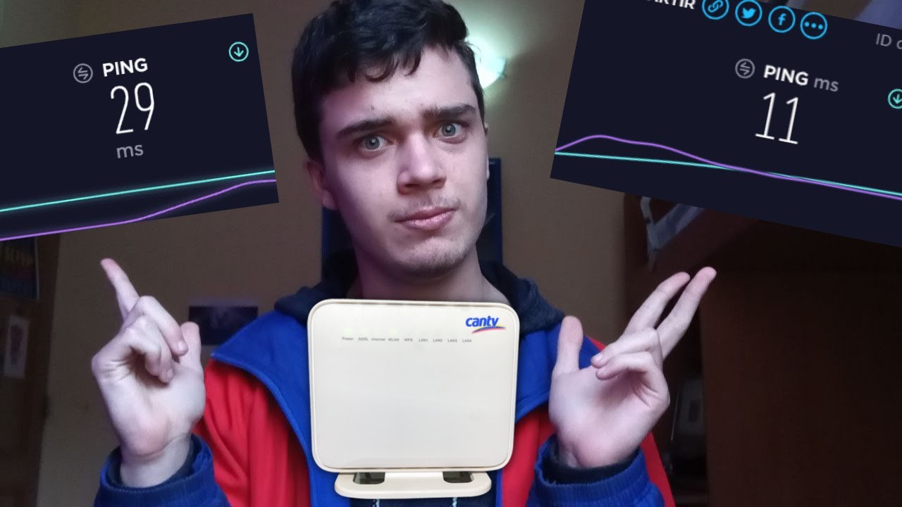 COMO CONFIGURAR Tu INTERNET para TENER el MEJOR PING! ✅ - modem router CANTV 🔥