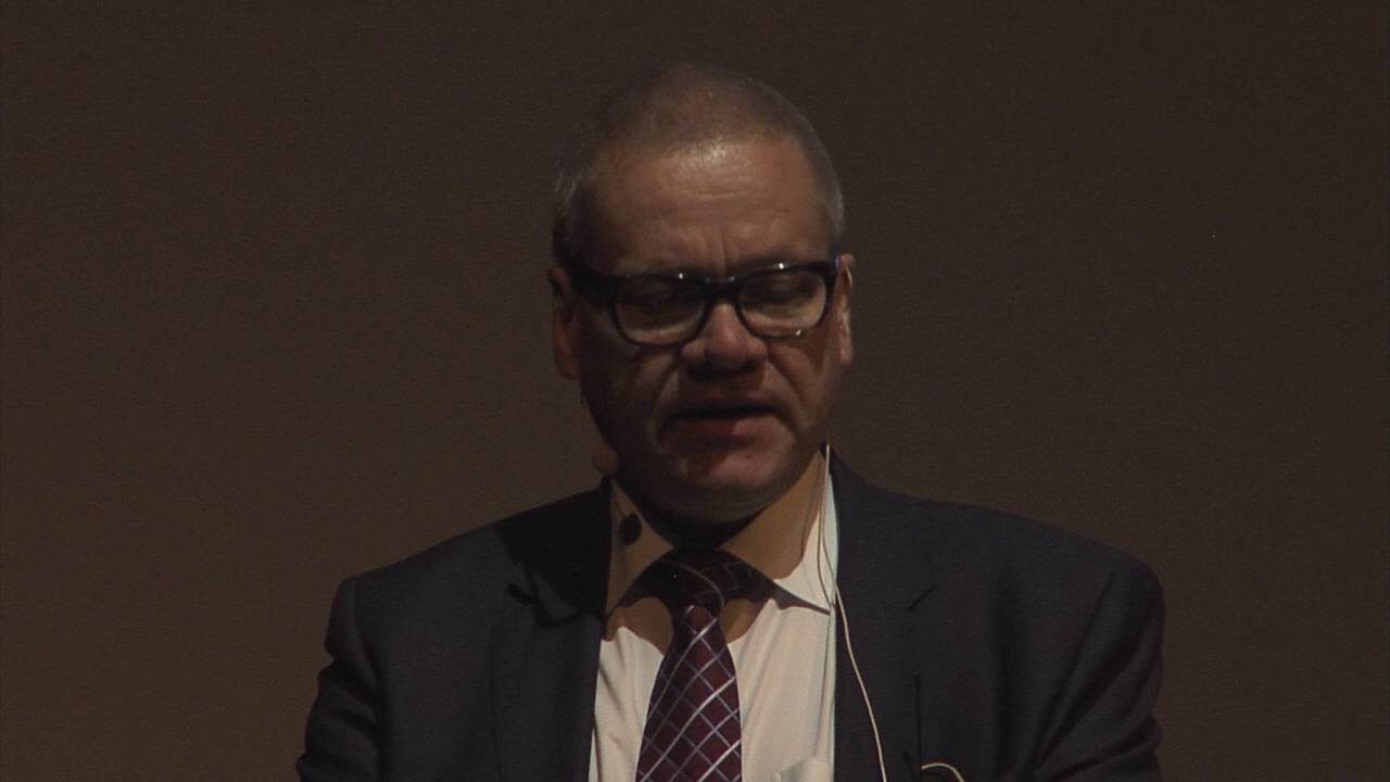 Harri Pursiainen, Ministry of Transport & Communications opening MyData 2016 conference Helsinki