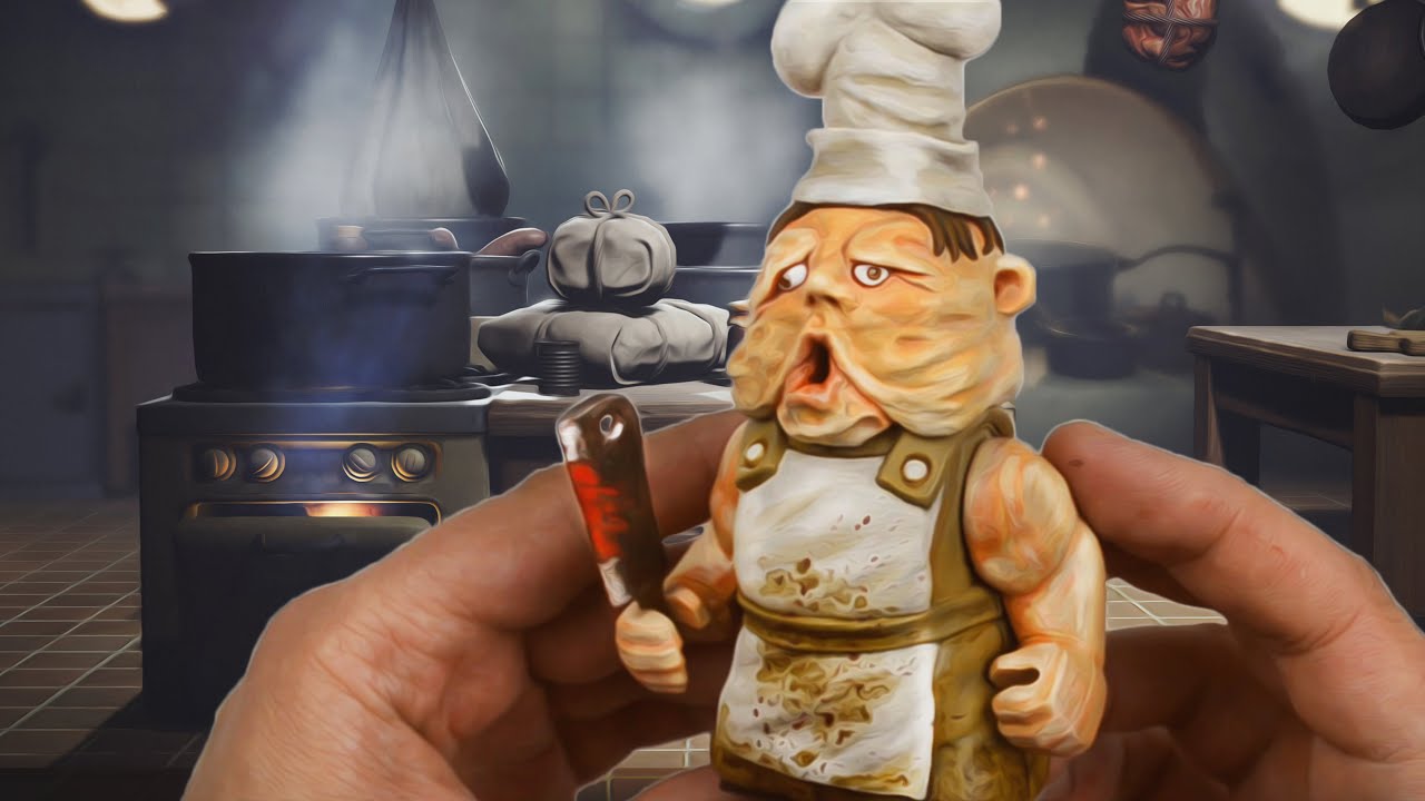 Как сделать фигурку повара из игры 