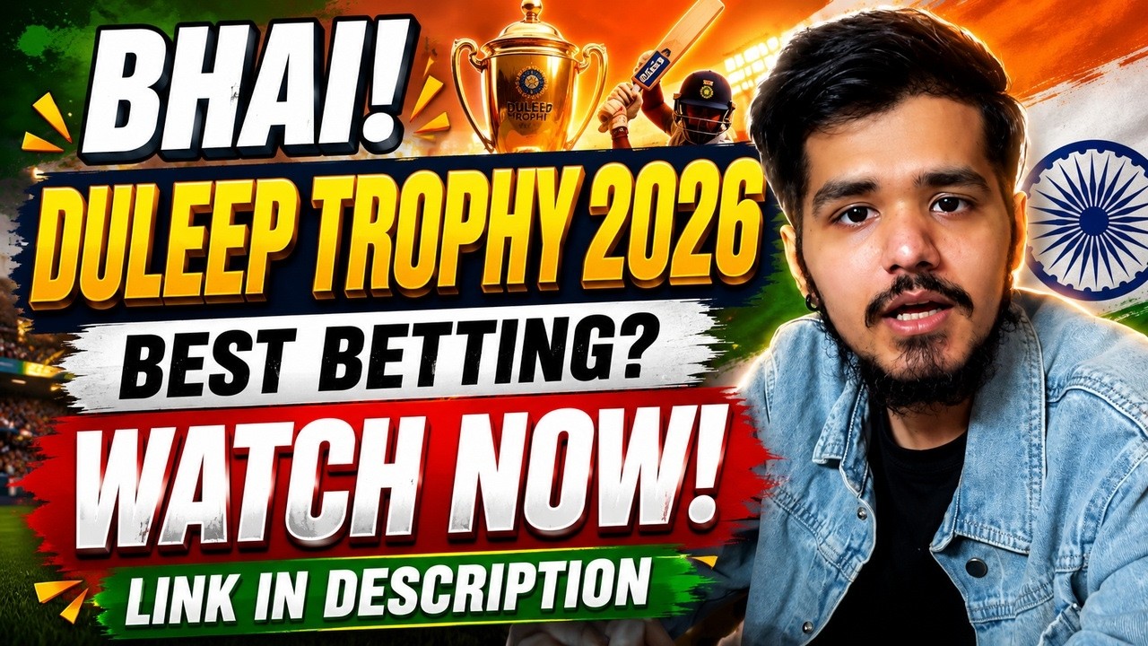 🏏Duleep Trophy 2026 🏆 Best Betting Review & India Cricket Insights⭐