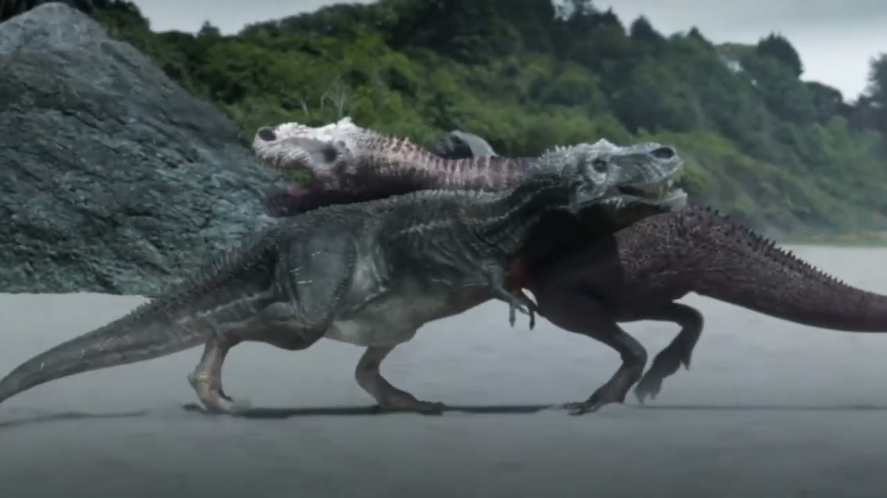Tyrannosaurus Battle l - Dinosaur Revolution resounded with Primeval Music
