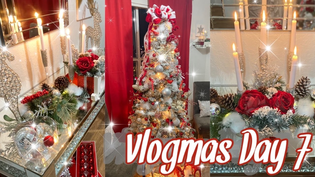 Vlogmas Day 7 ✨Red Cardinal Christmas / Queen Lounge Extravaganza Christmas / Queen Val Livin