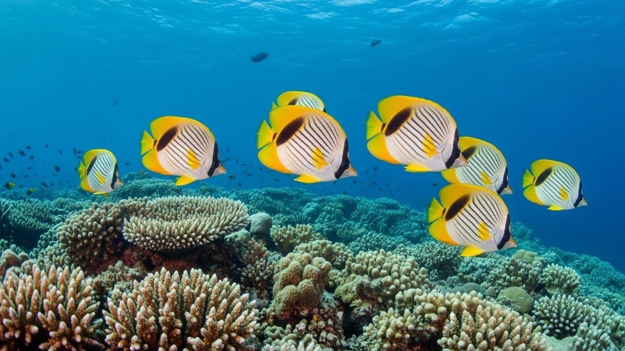 Tranquil Ocean Ambience with Gentle Underwater Sounds for Meditation and Calmness