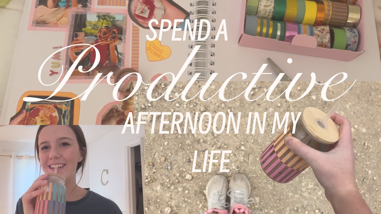 productive afternoon vlog! (coffee, walking, talking & more!)