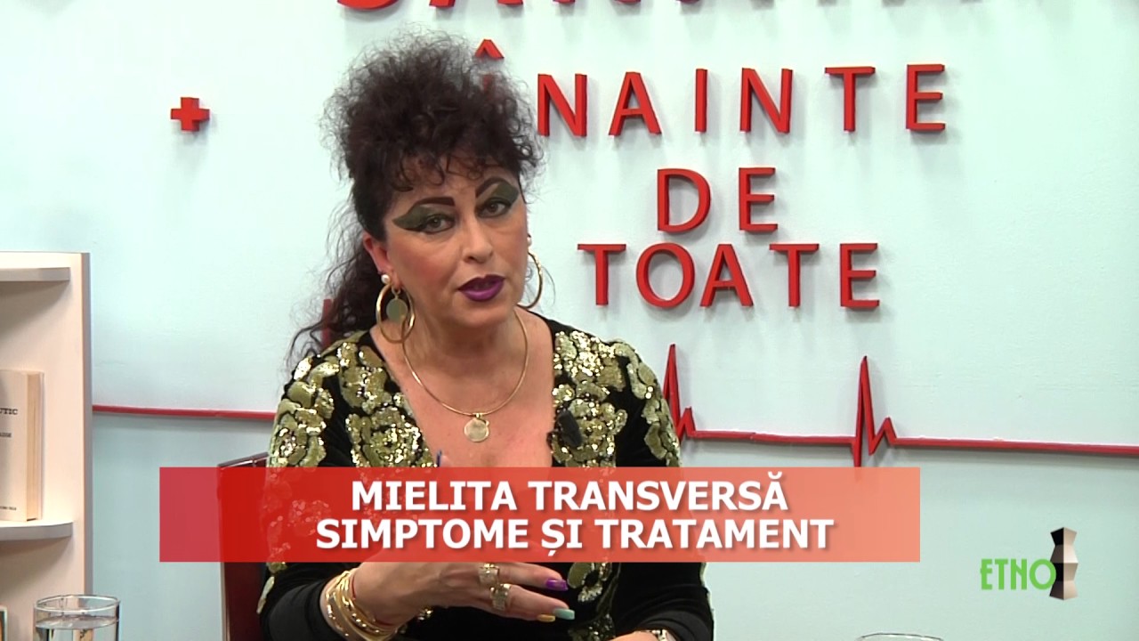 EMISIUNE SANATATE   EMILIA LUNGUT   MIELITA TRANSVERSA   24.01.2017
