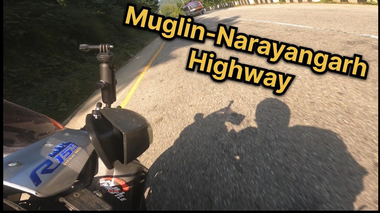 [RAW]- Road Condition of (Muglin-Narayangarh) Highway.. #motovlog #r15m #nepal #highway