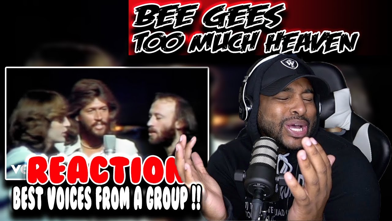 First Time hearing Bee Gees ( Too Much Heaven ) | Reaction