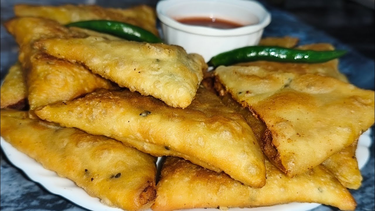 😋ঘরে তৈরি পারফেক্ট ক্রিস্পি সমুচা  রেসিপি || Ehidina Kitchen | #cooking #samosa #homemadefood
