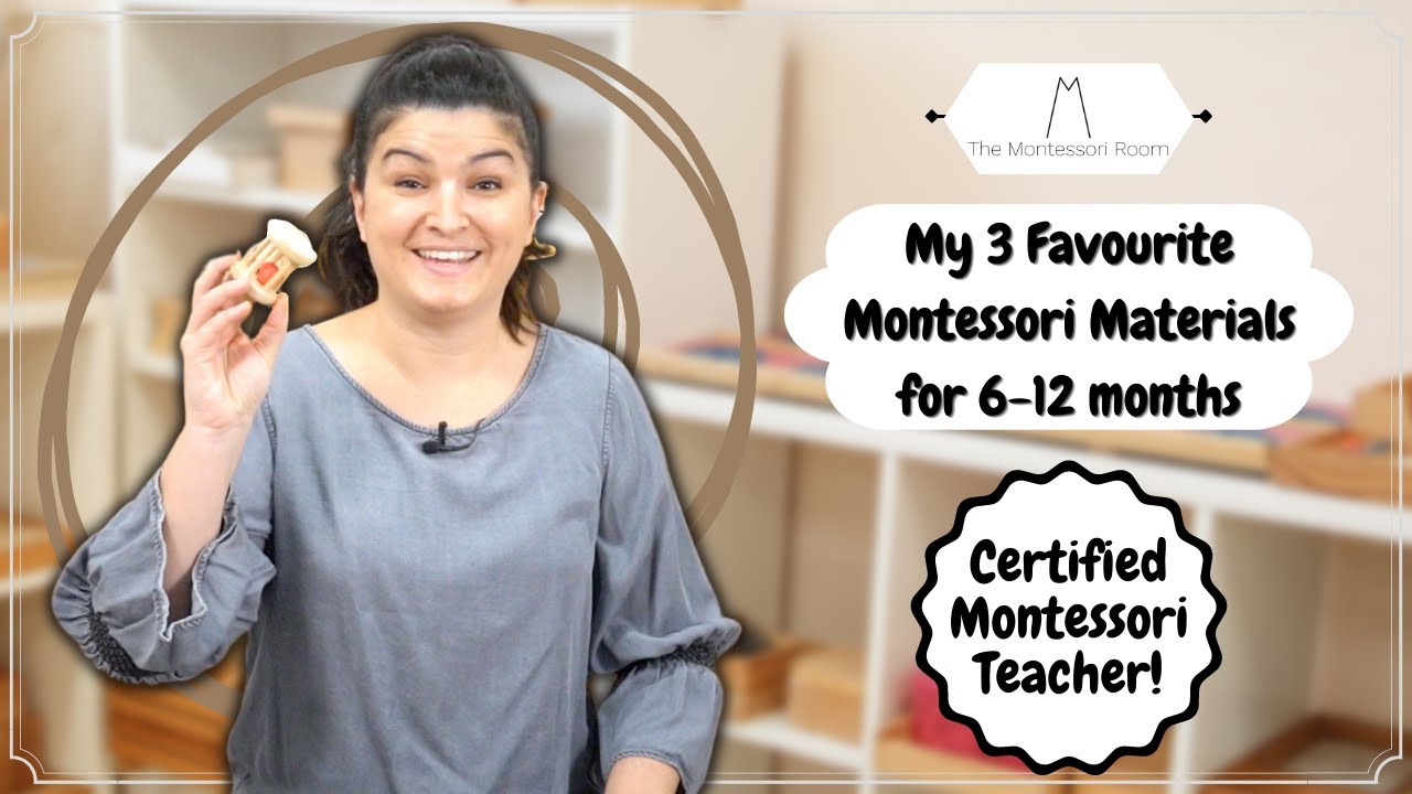 My 3 Favourite Montessori Materials for 6-12 months