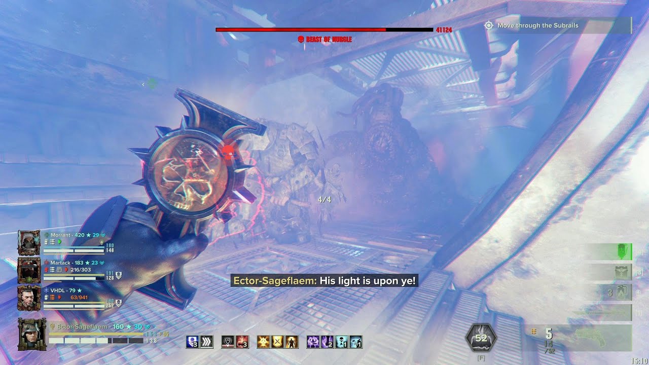 Darktide, Auric, Martyrdom Zealot limit test