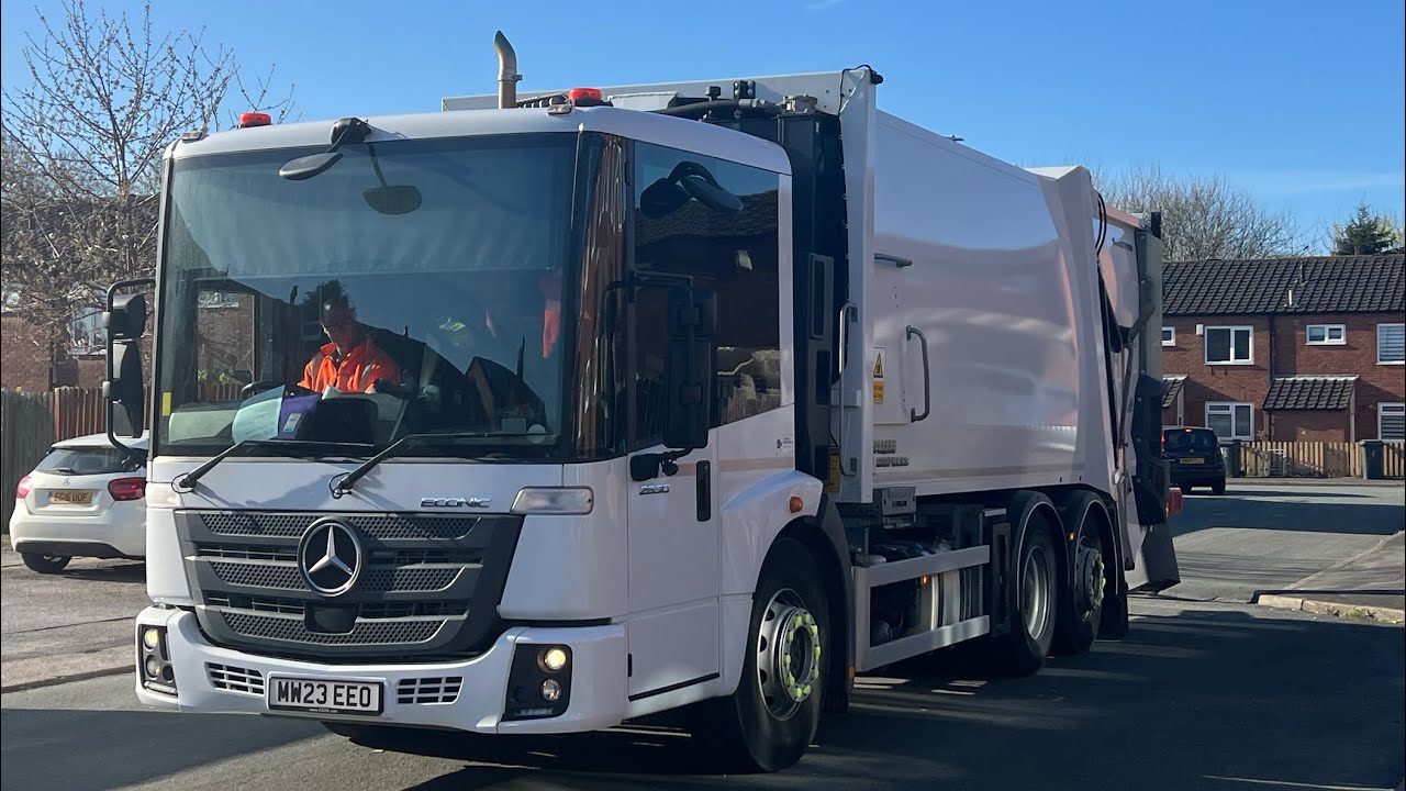 2,000 Subscriber Surprise! / Mercedes Econic Refuse Truck on General Waste, EEO