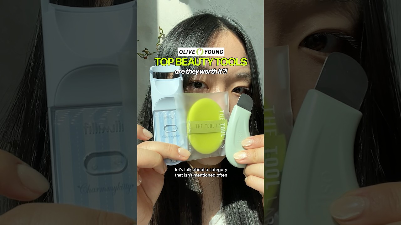 Лучшие косметические инструменты от OLIVE YOUNG! Стоят ли они того?! 👀