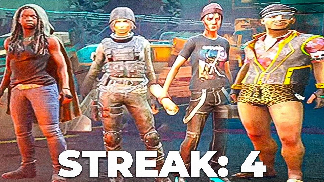 surviving then 4 man escape streak