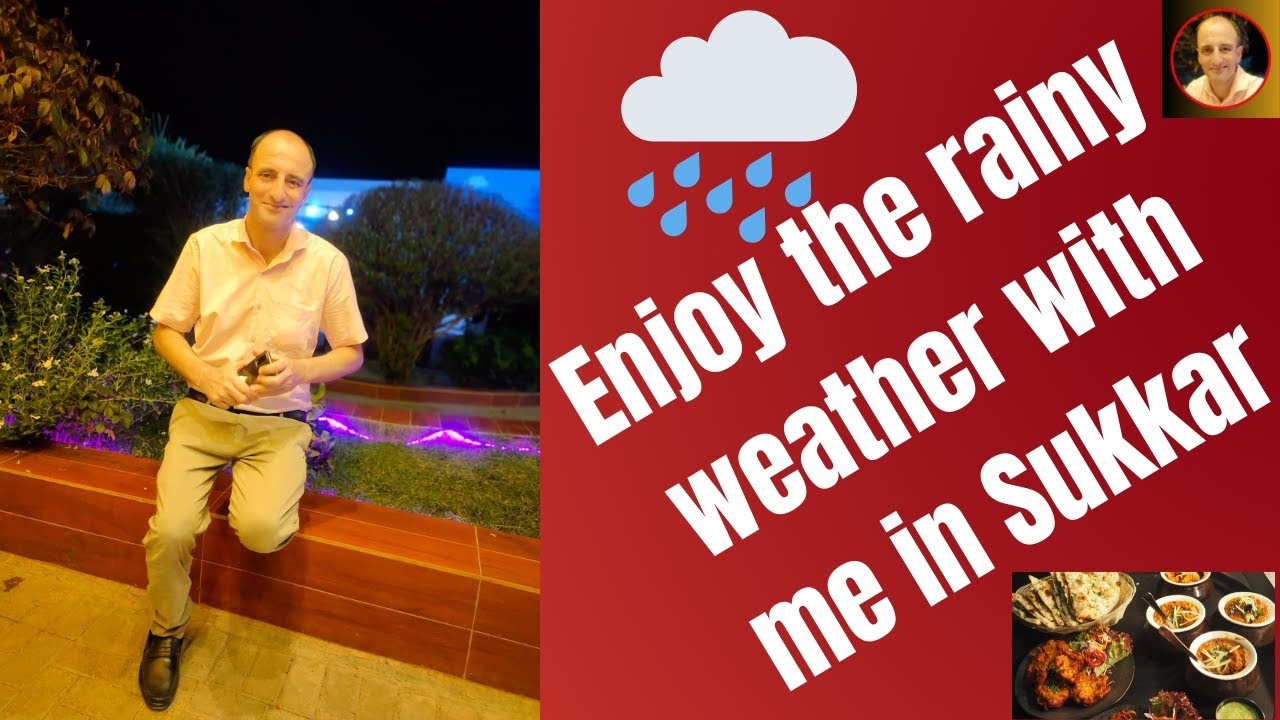 Bar BQ Platter in Rainy Weather | Enjoying The Rainy Weather In Sukkar