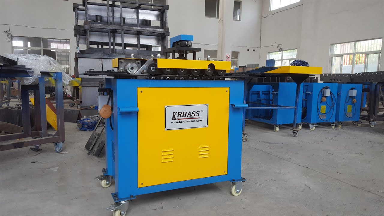 multi functional duct locking forming machine, Pittsburgh Lock Machine, reel bone machine