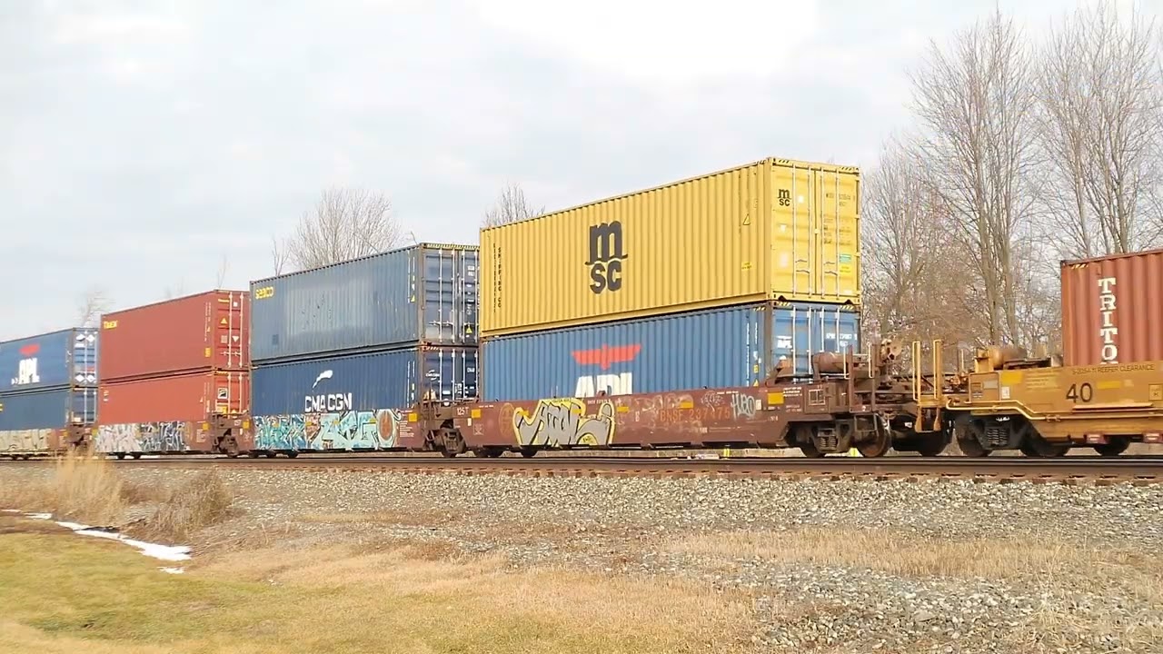 Sterling Ohio 2026/02/17 CSX West Bound