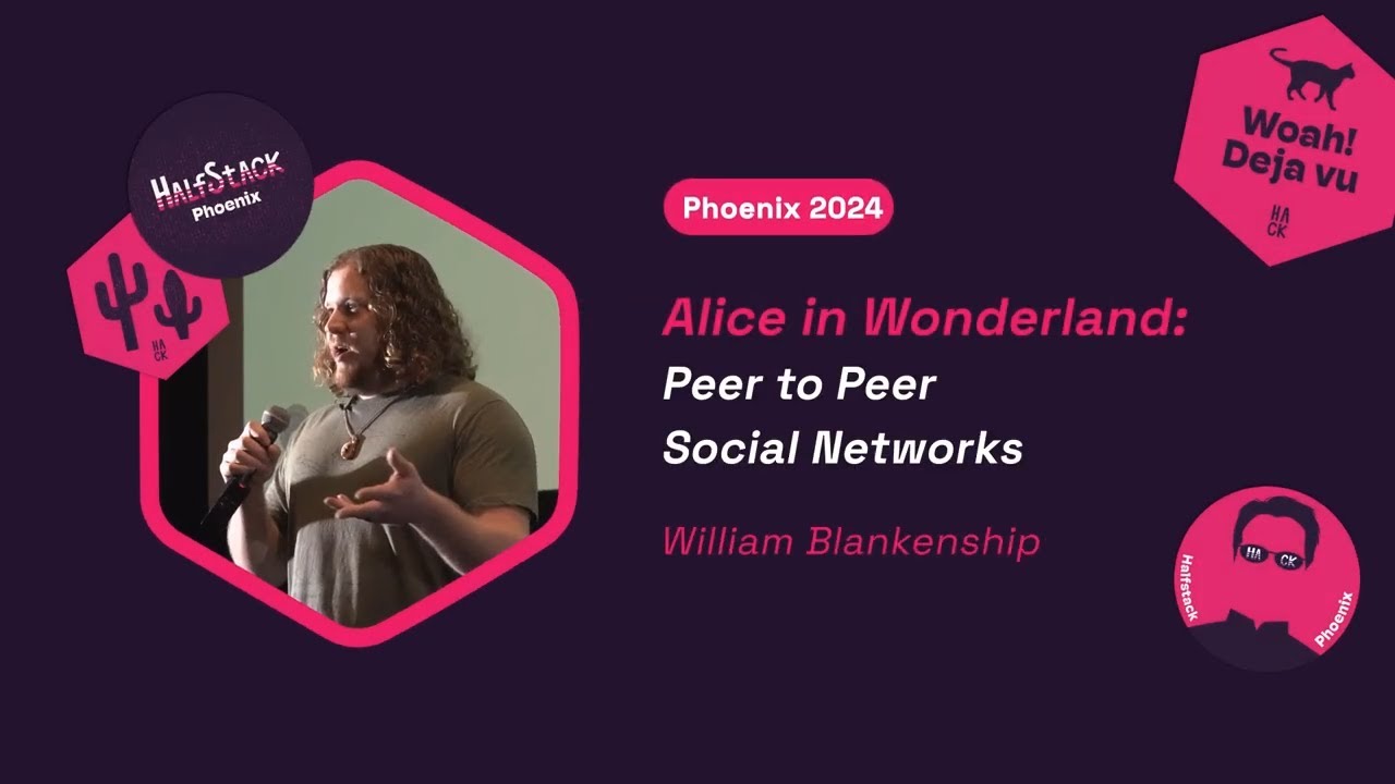 Alice in Wonderland: Peer to Peer Social Networks