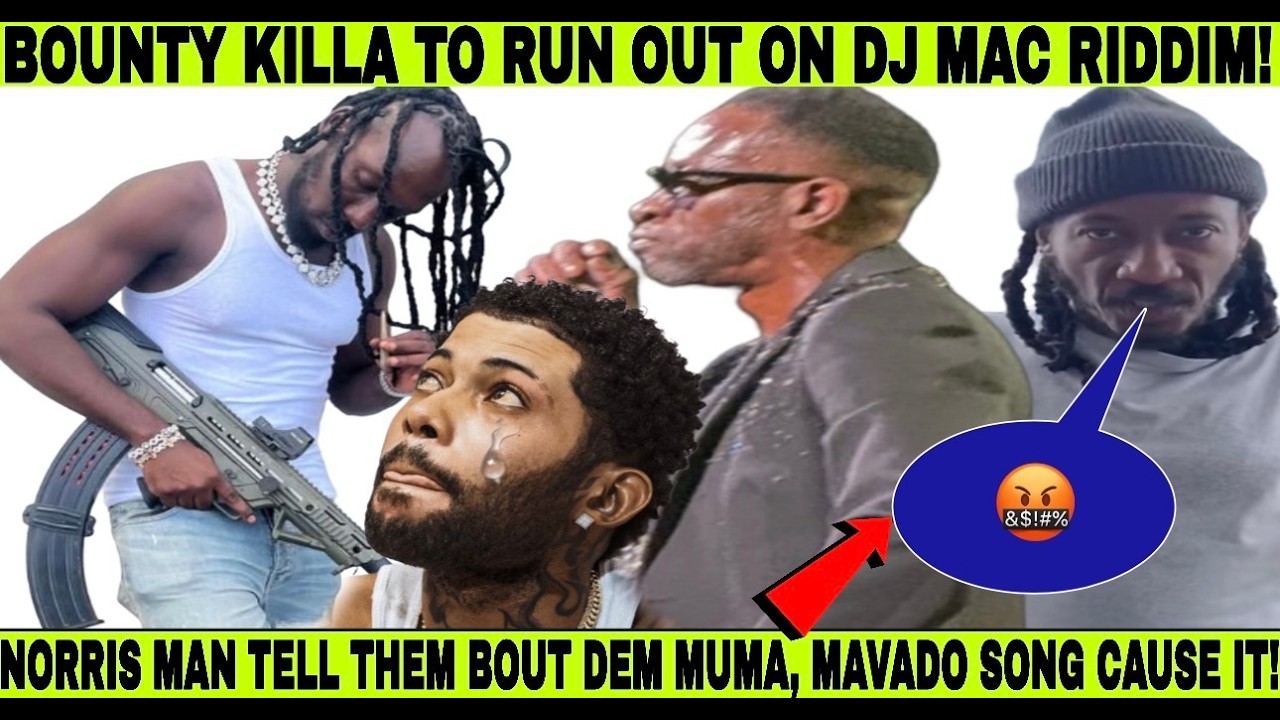BIG W@R! MAVADO & BOUNTY KILLA DISS MAKE NORRIS MAN GET DARK & TELL SOME MAN BOUT THEM MADA BRAWLING