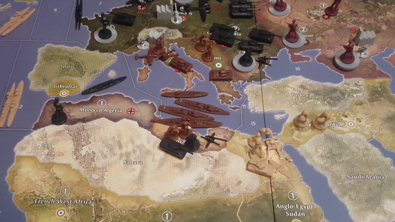 Axis and Allies Anniversary Edition: Axis National Objectives