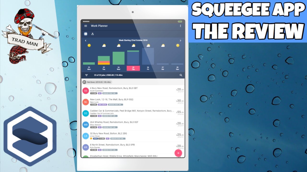 Squeege App Review - An app for the service industry