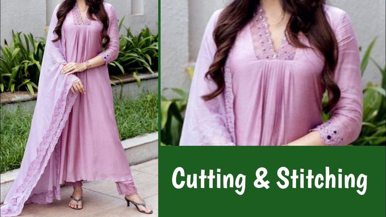 ഈ Model Neck Design ചെയ്യാൻ പഠിച്ചാലോ/Detailed Cutting And Stitching