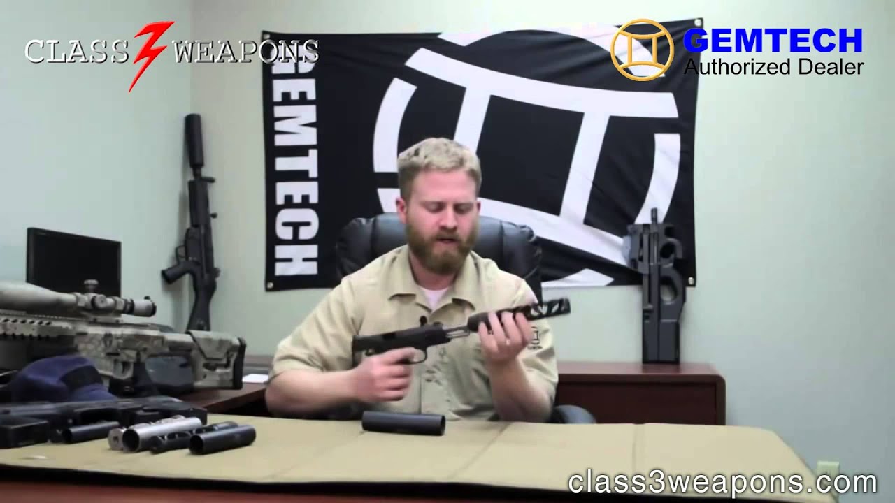 Gemtech GM-45 Suppressor Overview