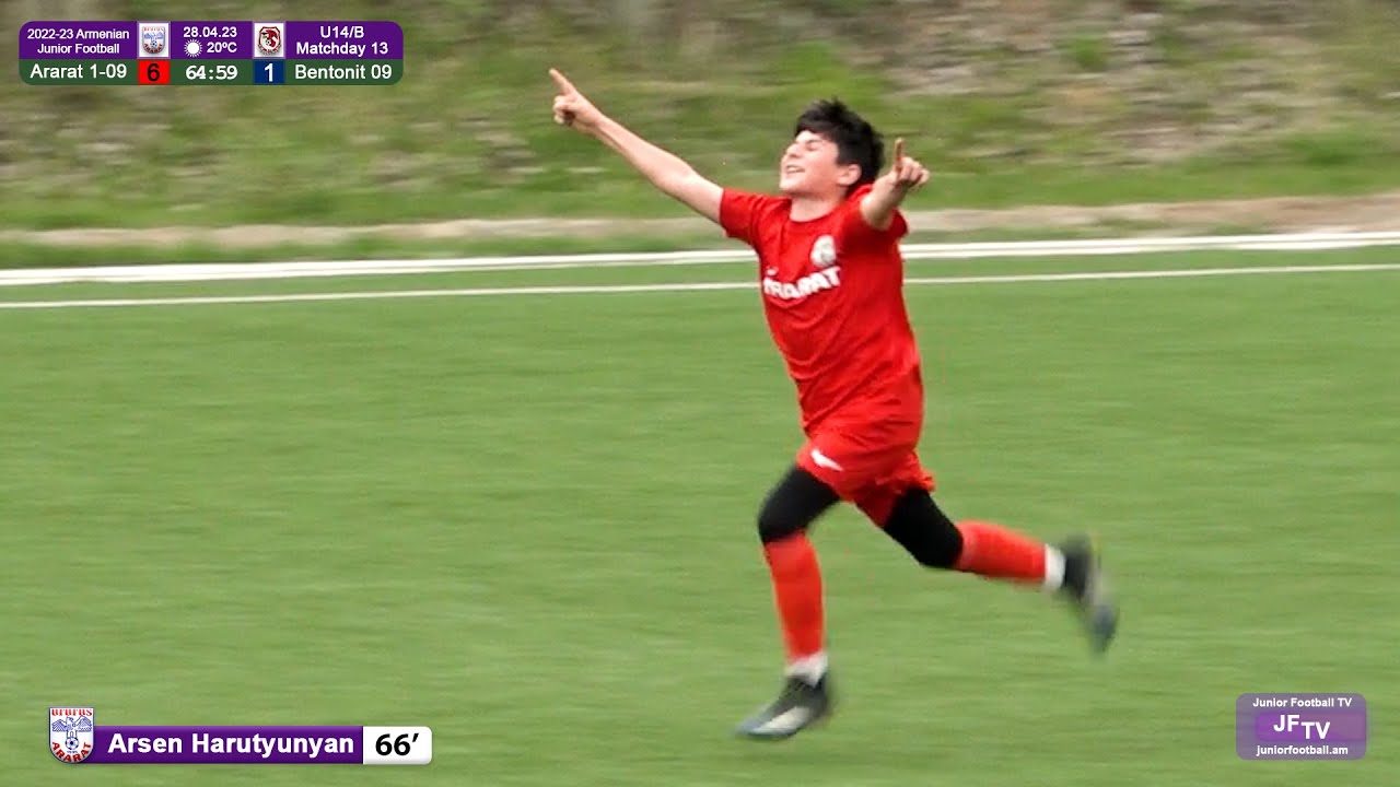 Ararat 1-09 (6-1) Bentonit 09 (28.04.23) 2022-23 AJC U14/B, Matchday 13