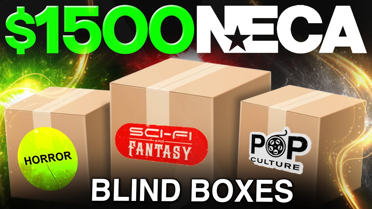 Unboxing $1500 NECA Horror, Sci-Fi & Pop Culture Blind Boxes!