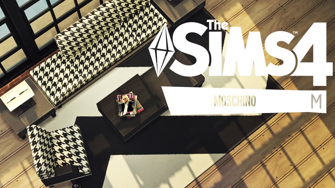 Moschino Build & Buy || The Sims 4 Moschino Overview