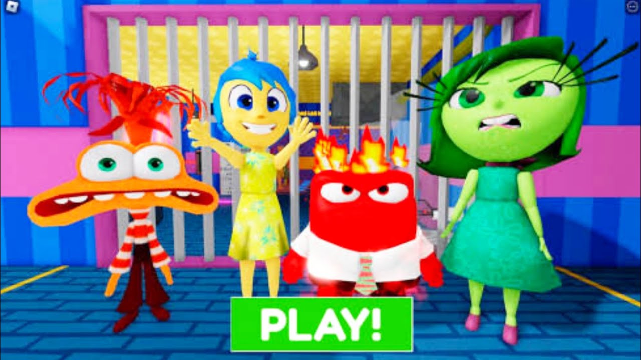 Emotion Police Family Prison Obby Escape Full Gameplay No Death Walkthrough 4k 