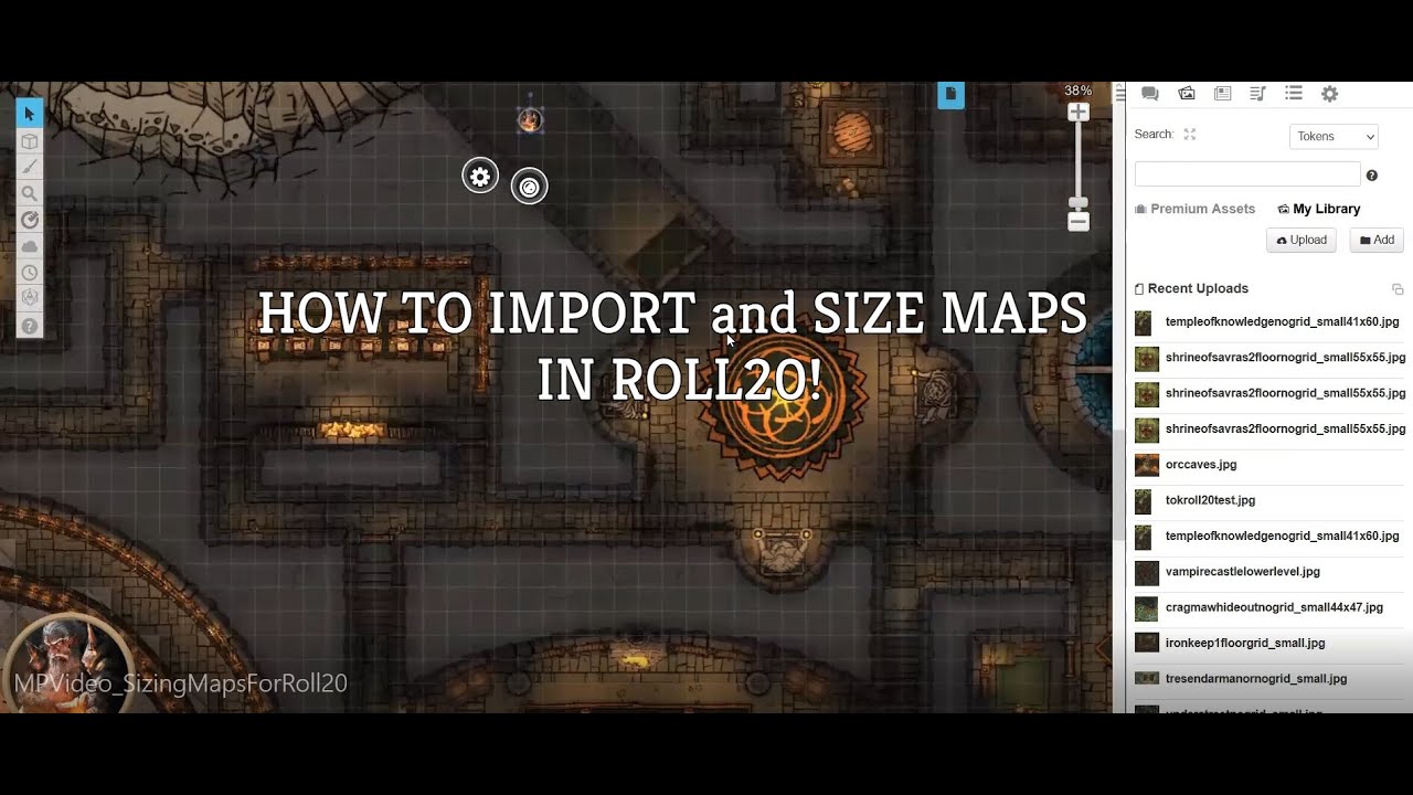 How to Import & Size Morvold Press Maps in Roll20!