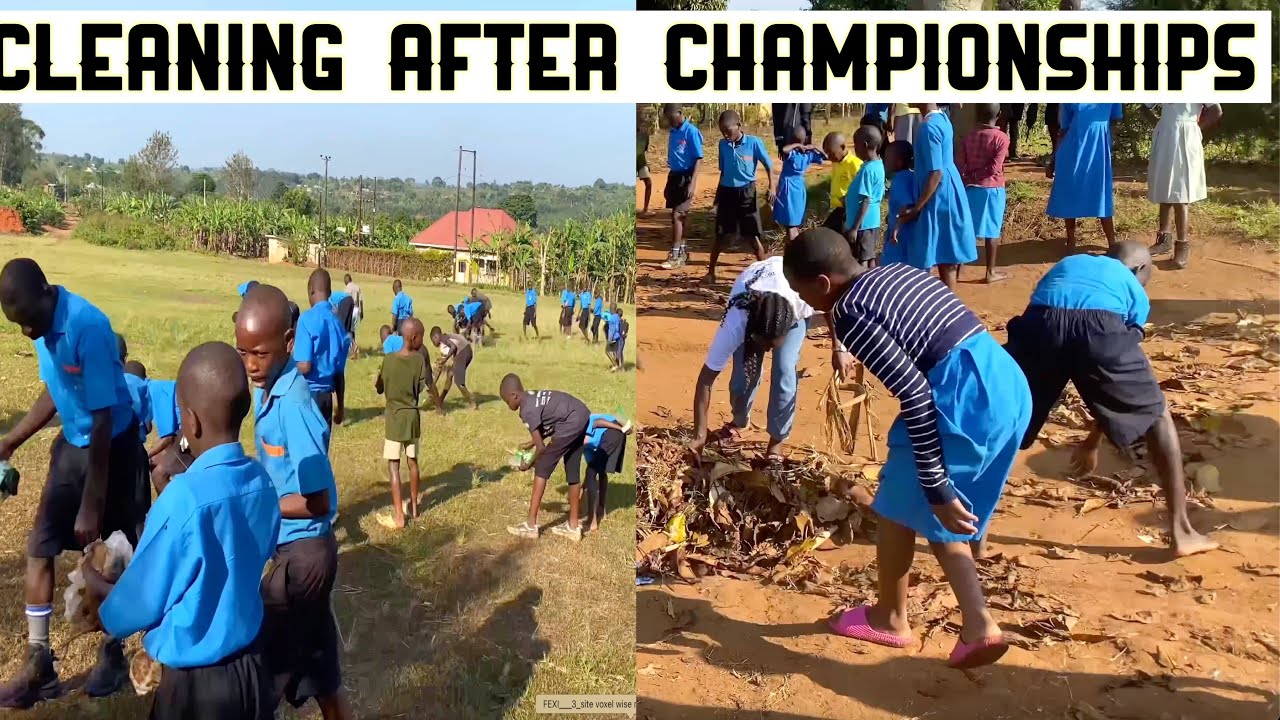 Cleaning Day After Championships #ruralgreatminds #sportschampionships