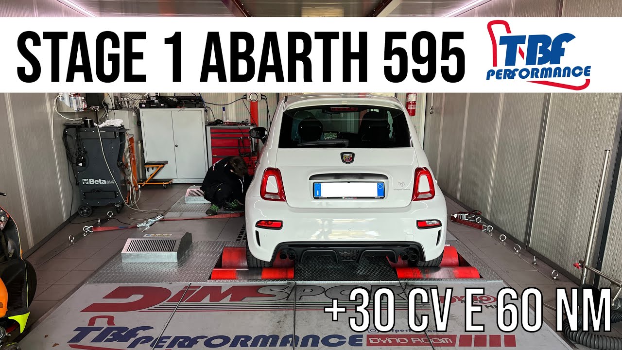 STAGE 1 Abarth 595 Competizione - Ora si che è cattiva! +30 cv e 60nm