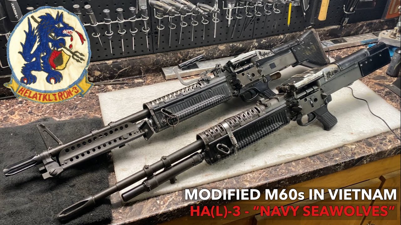 Field Modified M60s in Vietnam | HA(L)-3 Navy Seawolves