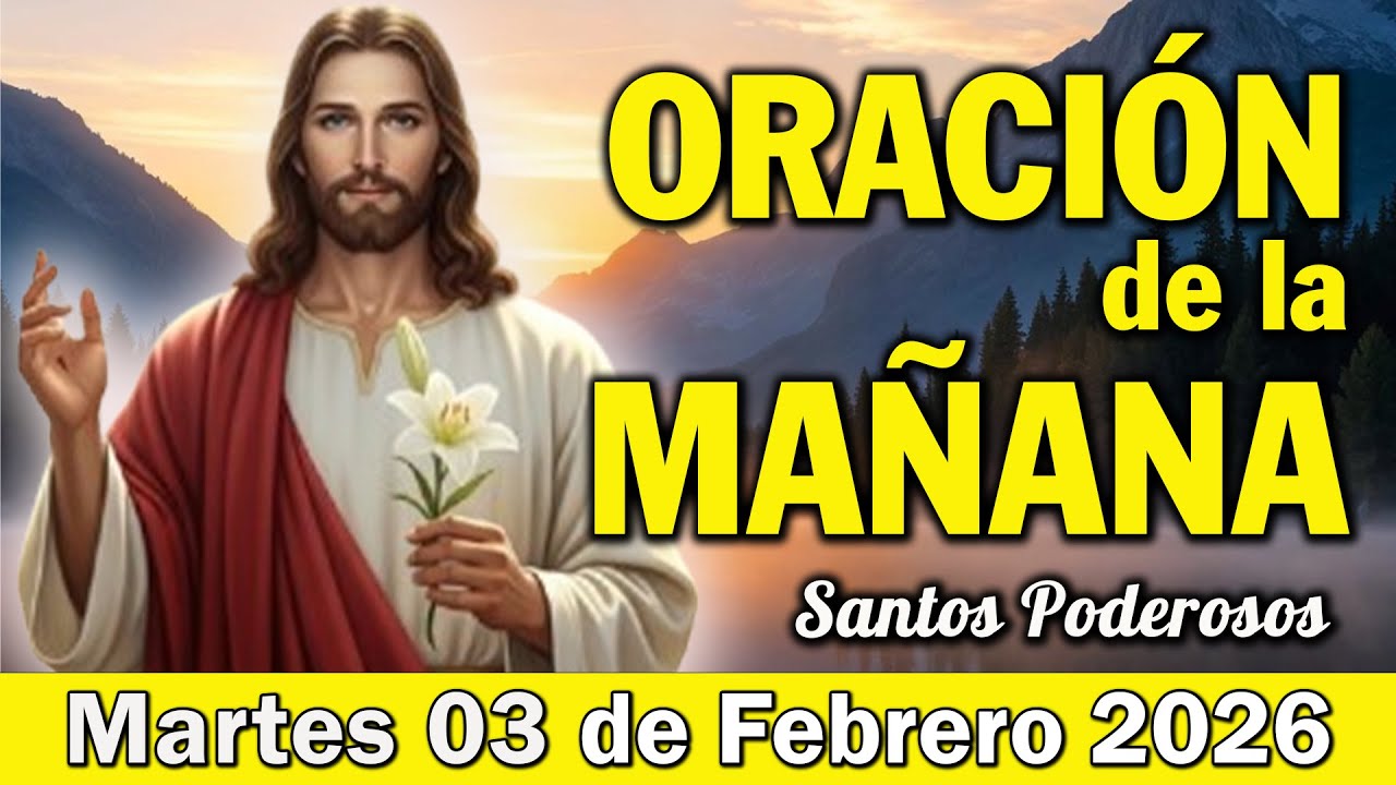 🔴ORACIÓN de la MAÑANA |  Poderosa Oración para CONFIAR EN EL AMOR FIEL DE DIOS HOY