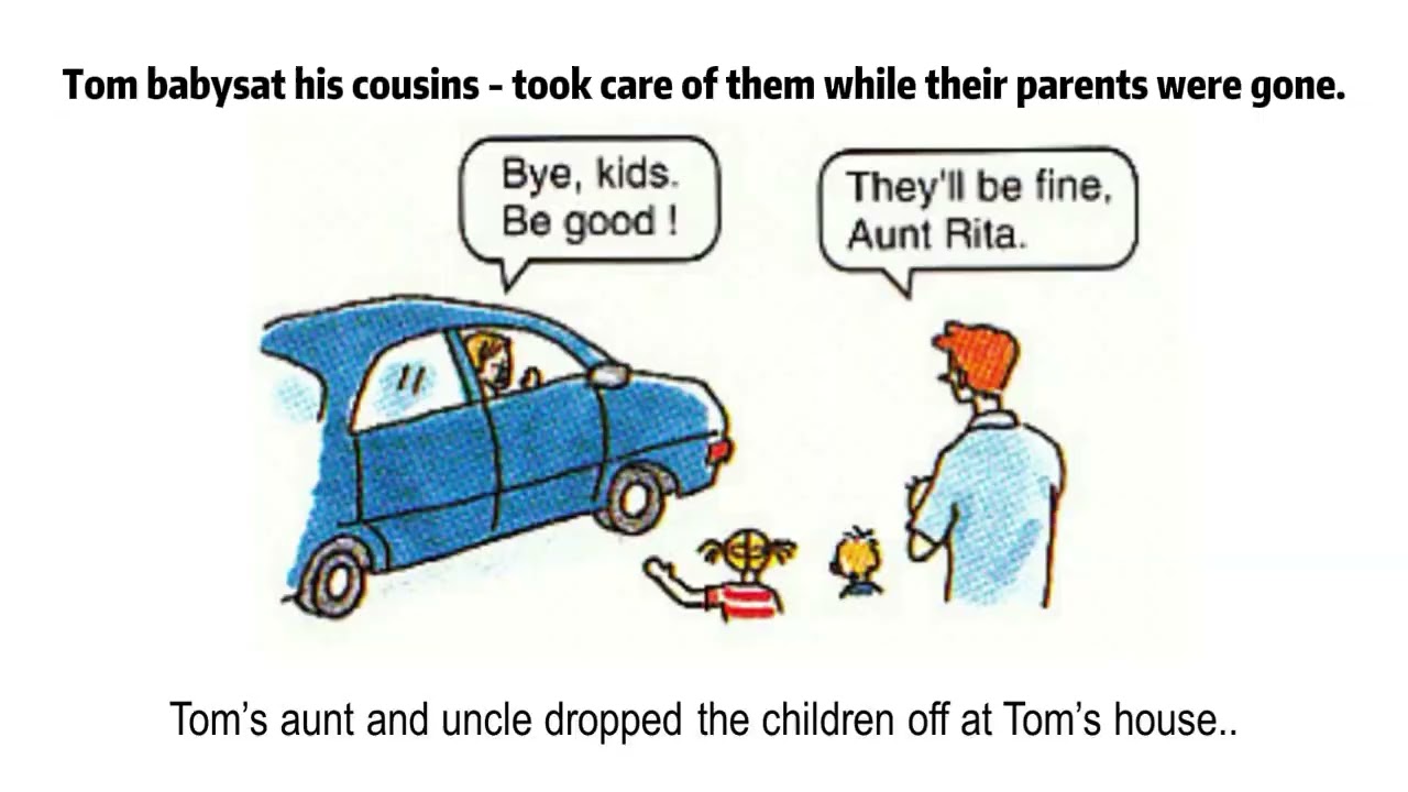 English for Everyday Activities 33 Babysitting - Easy English Hub