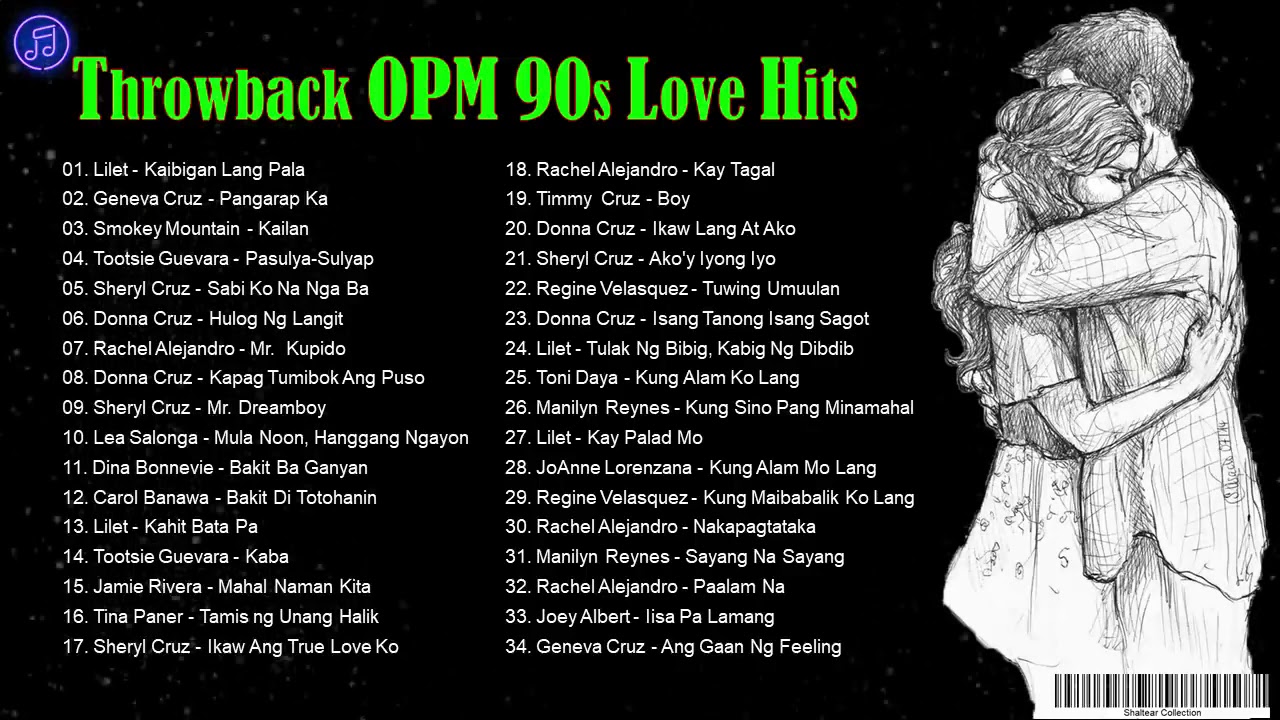 Throwback OPM 90s Love Songs Hit