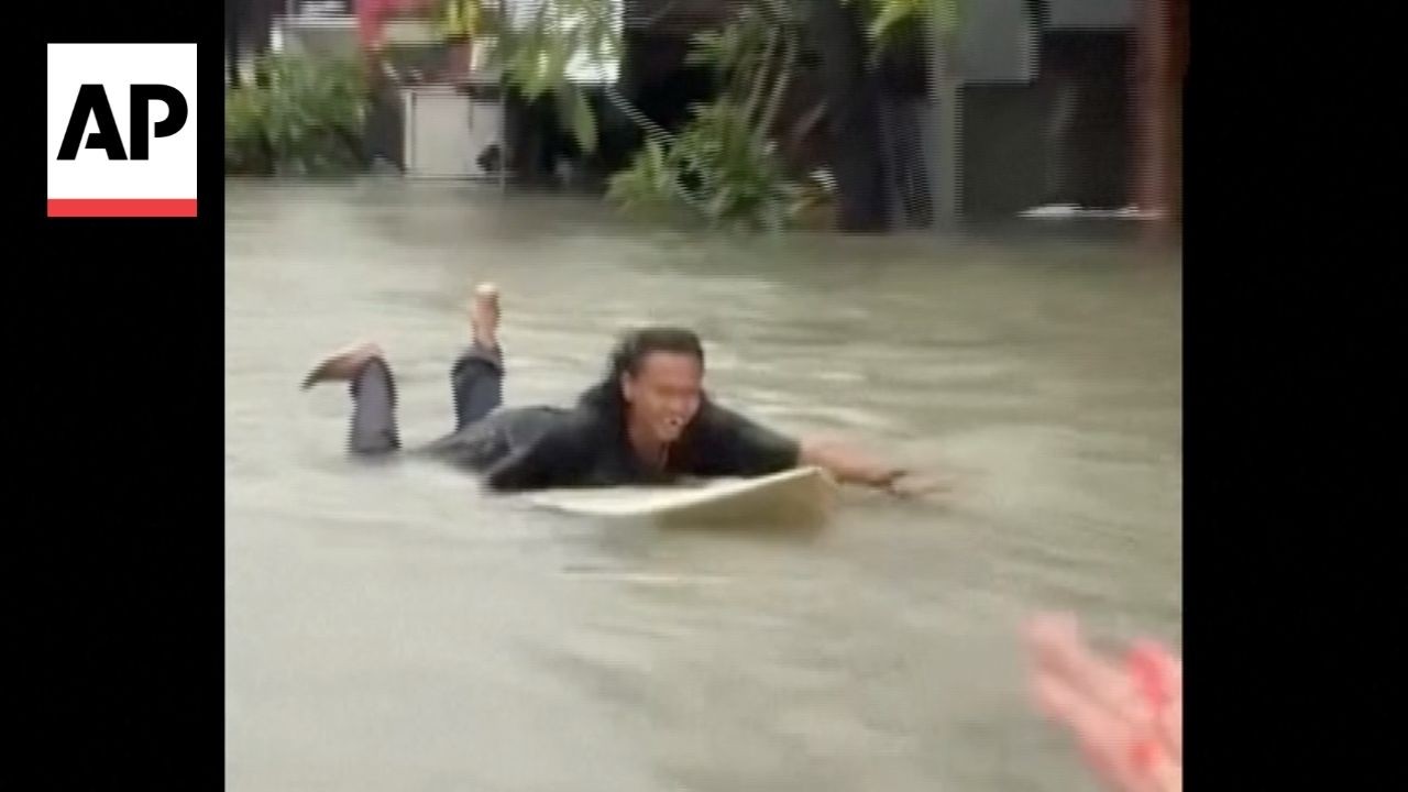 Heavy rain in Indonesia causes floods in parts of Bali