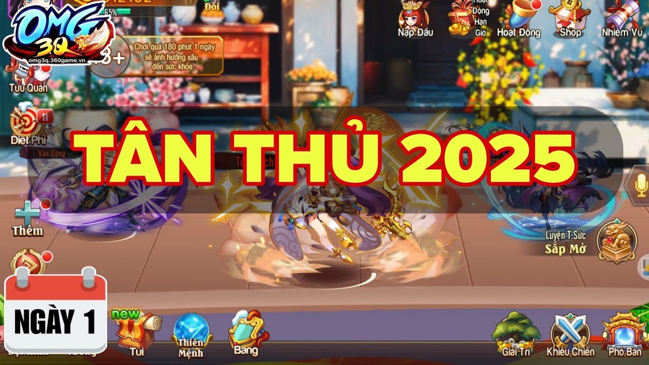 Hướng Dẫn Tân Thủ - Ngày 1: Nhiều Việc Cần Làm - OMG3Q