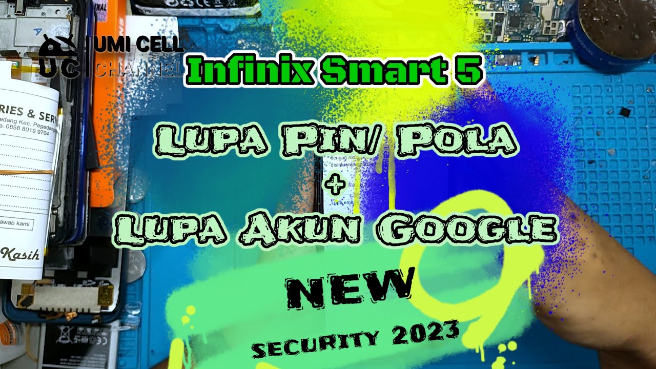Service Hp Infinix Smart 5 Lupa Pin/ Pola dan Lupa Akun Google || No Lock Sim, No New Pin || Done