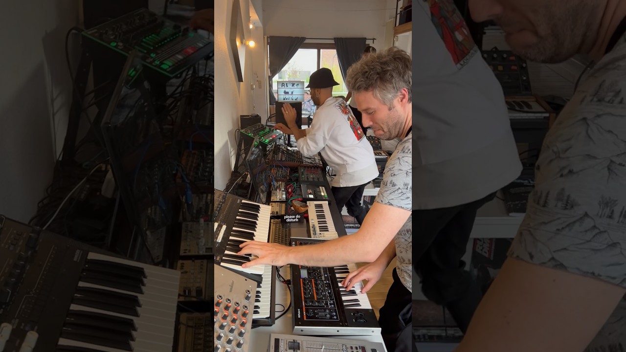 Reel of the day || #music #studio #analog #house #love #soulful #dj #producer #tr #jam #synth #live