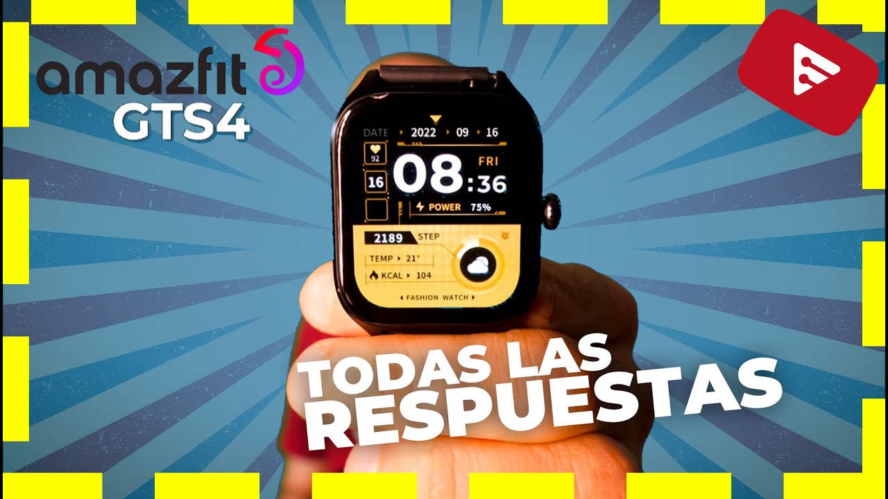 Amazfit GTS4 ⌚ Review completa en español
