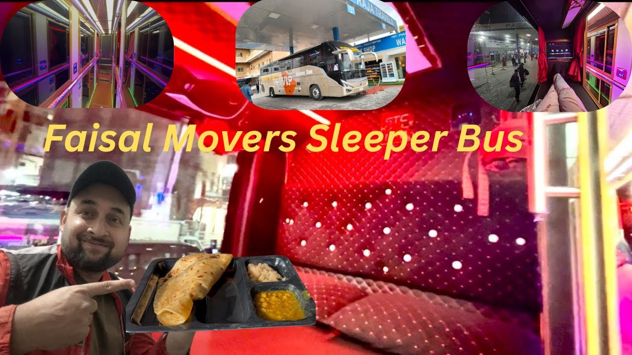 Faisal movers sleeper bus| sleeper bus Islamabad to Karachi| Faisal movers online booking