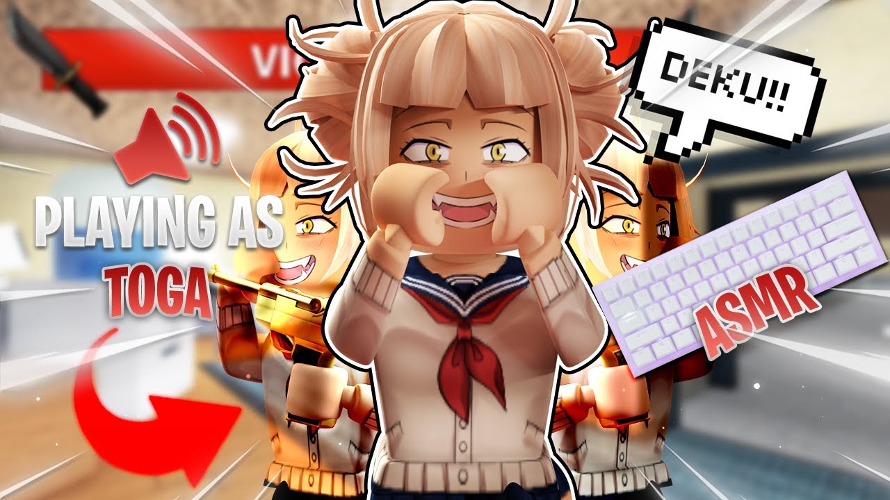 PLAYING AS TOGA IN MM2 + BEATING CAMPERS  |  KEYBOARD ASMR